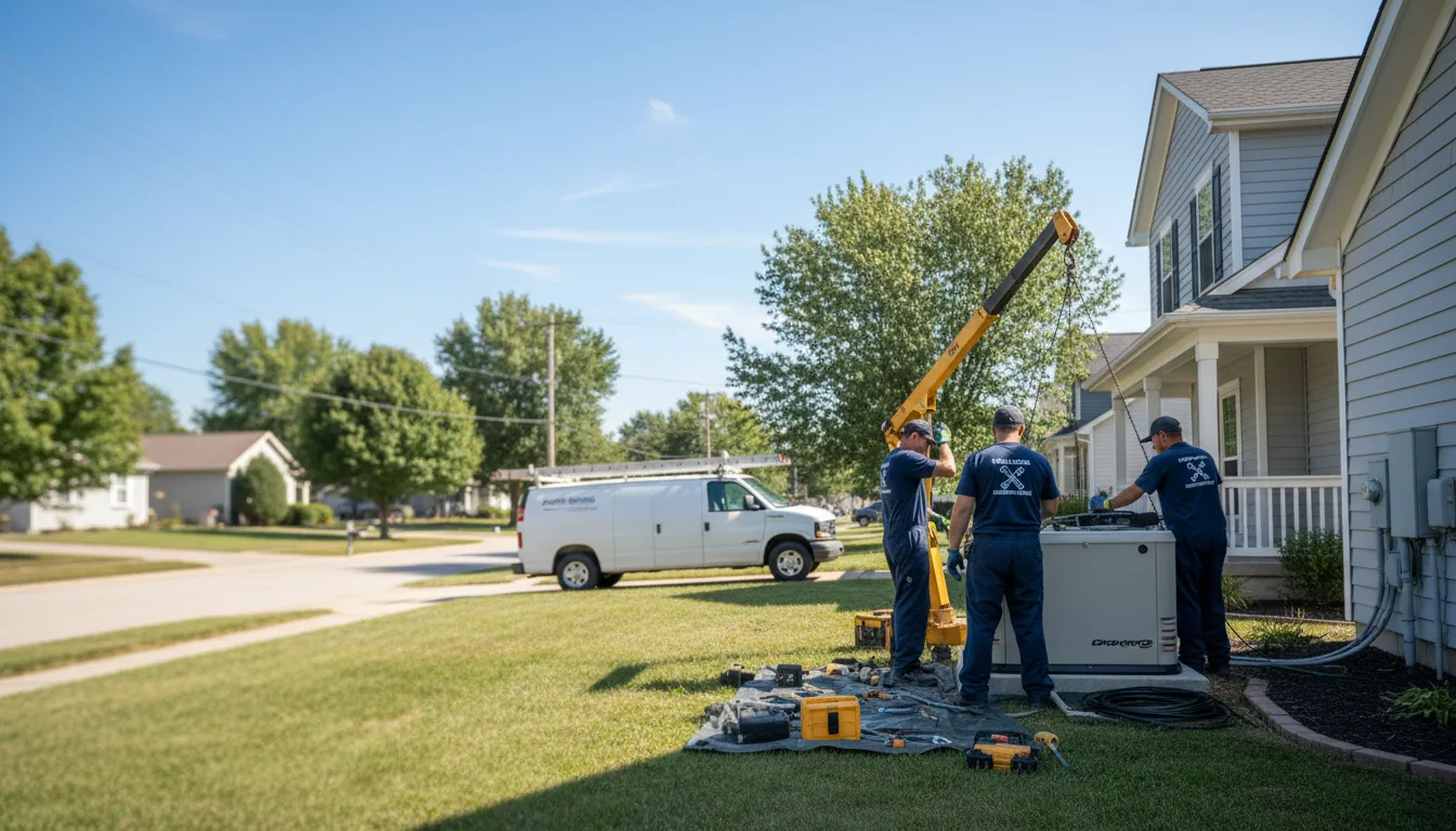 Generator Installation in West Liberty, IL near me